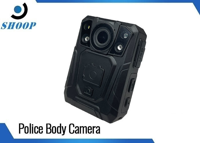 دوربین های فرسوده امنیتی مادون قرمز HD 1080P برای پلیس با GPS WIFI 64 گیگابایت