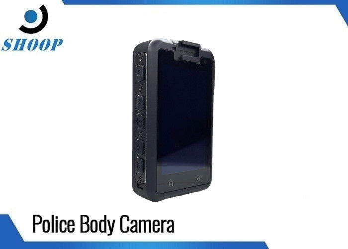 3.1 اینچ IPS Screen NFC 4G Police Worn Camera Video Camera 64 GB Android 8.1
